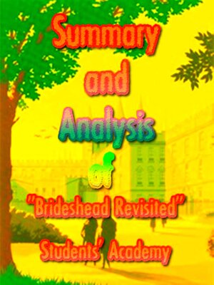 cover image of Summary and Analysis of "Brideshead Revisited"